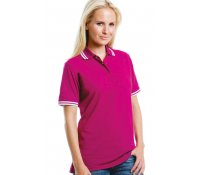 Ladies' Tipped Collar Polo